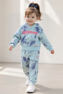 Dívčí tepláková souprava Reebok B4479RG – Crystal Blue